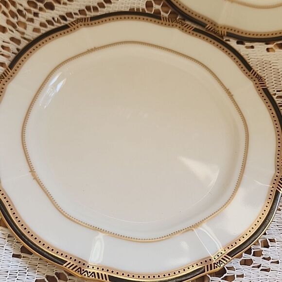 Noritake Gilded Age Ivory china Set Of 3 7" Bread & Butter Plates - Picture 1 of 10